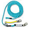 SAFETY - FALL PROTECTION LIFELINE<br><font size=3><b>50' Poly-Steel Rope Vertical Lifeline Assembly